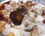 A picture of step 4 of Methay Dahi barray     #EidKiMeethas.
