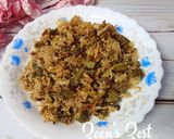 A picture of step 5 of Cabbage and Beans Fry with Dessicated Coconut.