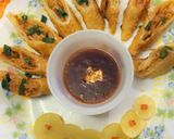 A picture of step 9 of Cheesy spring rolls.