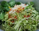 Hình bước làm 4 của món Gỏi rau muống