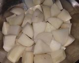 A picture of step 1 of Mix Vegetable.