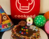 A picture of step 6 of Oreo Chocolate Biscuit Bread Cake - Fireless Instant Cake.