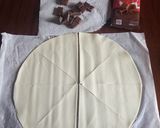 Foto del paso 1 de la receta: Croissant de chocolate V2