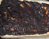 Diócska (Diós lekváros kelt tésztás sütemény) recept fázis 5 fotója