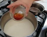 Foto del paso 6 de la receta: Panna cotta con coulis de frutos rojos, Jamaica y mezcal