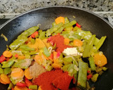 Foto del paso 5 de la receta: Garbanzos fritos con verduras