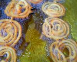 A picture of step 7 of Juicy Jalebi (Rasili Jalebi Recipe).