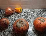 Foto del paso 1 de la receta: Tarta de 🍖 Jamón y queso y Tarta de Calabaza 🎃