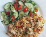 Pas rețetă Pilaf de orez cu pui și legume 3 fotografie