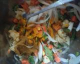 मिक्स वेज पुलाव (Mix veg pulav recipe in Hindi) रेसिपी चरण 3 फोटो