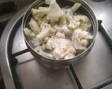 A picture of step 1 of Gobhi kofta curry.