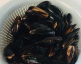 Foto del paso 1 de la receta: Choros (mejillones) al vino Blanco!