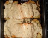 Foto del paso 4 de la receta: Salmón al horno con bechamel de roquefort