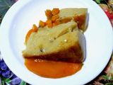 Primer flan chocolate blanco y manga!!!