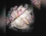A picture of step 6 of Russian  salad.