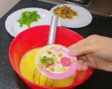 A picture of step 4 of Chicken 🐓 Tikka Cheese 🧀 Omelette 🍳Recipe 😋.