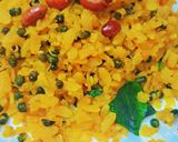 A picture of step 7 of Sprouted Black Mung Bean Poha.