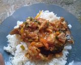 Foto langkah ke 5 dari resep Patin Tempe Pedas Manis.