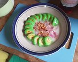 Foto langkah ke 7 dari resep ES Pisang Ijo.