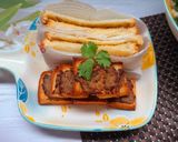 Hình bước làm 4 của món Cơm nhà với các món từ pate