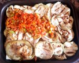 Foto del paso 6 de la receta: Lasaña con lomito ahumado, queso y vegetales #Mercado