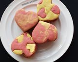A picture of step 7 of Heart polkadot cookies.