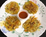 A picture of step 5 of Potato Cabbage Pancakes.
