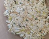 A picture of step 5 of Squash Scones (no butter).