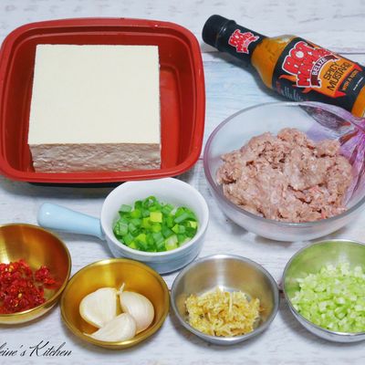 麻婆豆腐~貝里斯辣醬風味 — 1.1