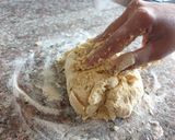 A picture of step 3 of Gnocchi in Awadhi style.