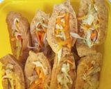 Foto langkah ke 4 dari resep Tahu goreng isi sayur.