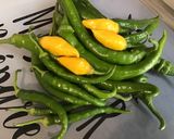 Une image de l'étape 2 de Quatuor de piments au citron, huile d'olive et épices.