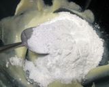 A picture of step 1 of Sattu peda.