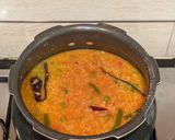 A picture of step 12 of One pot vegetable and dal masala khichdi in pressure cooker.