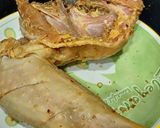 Hình bước làm 1 của món Đùi gà góc tư nướng bơ sả