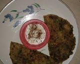 A picture of step 8 of Paratha stuffed with bathua aaloo.