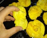 Foto del paso 3 de la receta: Bombas rellenas con baño de chocolate