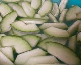 Hình bước làm 2 của món Sâm bí đao hạt é sương sáo