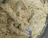 A picture of step 4 of Urad Dal Vada.
