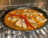 Foto del paso 7 de la receta Paella de conejo de la montaña