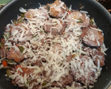 Foto del paso 3 de la receta: Solomillo de cerdo con verduras y queso parmesano