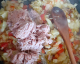 Foto del paso 3 de la receta: Calabacín relleno de atún al horno