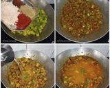 A picture of step 3 of Ridge gourd (Turai) Sabji.