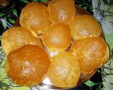 खस्ता येल्लो पूरी (Khasta yellow puri recipe in hindi) रेसिपी चरण 4 फोटो