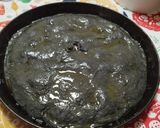 A picture of step 5 of Charcoal Focaccia Stuffed with Cheese and Ham 🧀🥓.