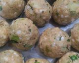 A picture of step 3 of Sabudana Vada.