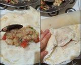 Foto langkah ke 4 dari resep Martabak Taro (Talas) Diabetic Friendly.