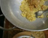 A picture of step 2 of No Bake Banana Peanut Butter Cookies.