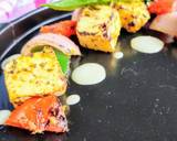 Paneer Tikka with Italian mix spice and Pesto yogurt dip recipe step 1 photo