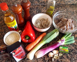 Foto del paso 1 de la receta: Arroz saborizado con pulpito 🐙y camarones